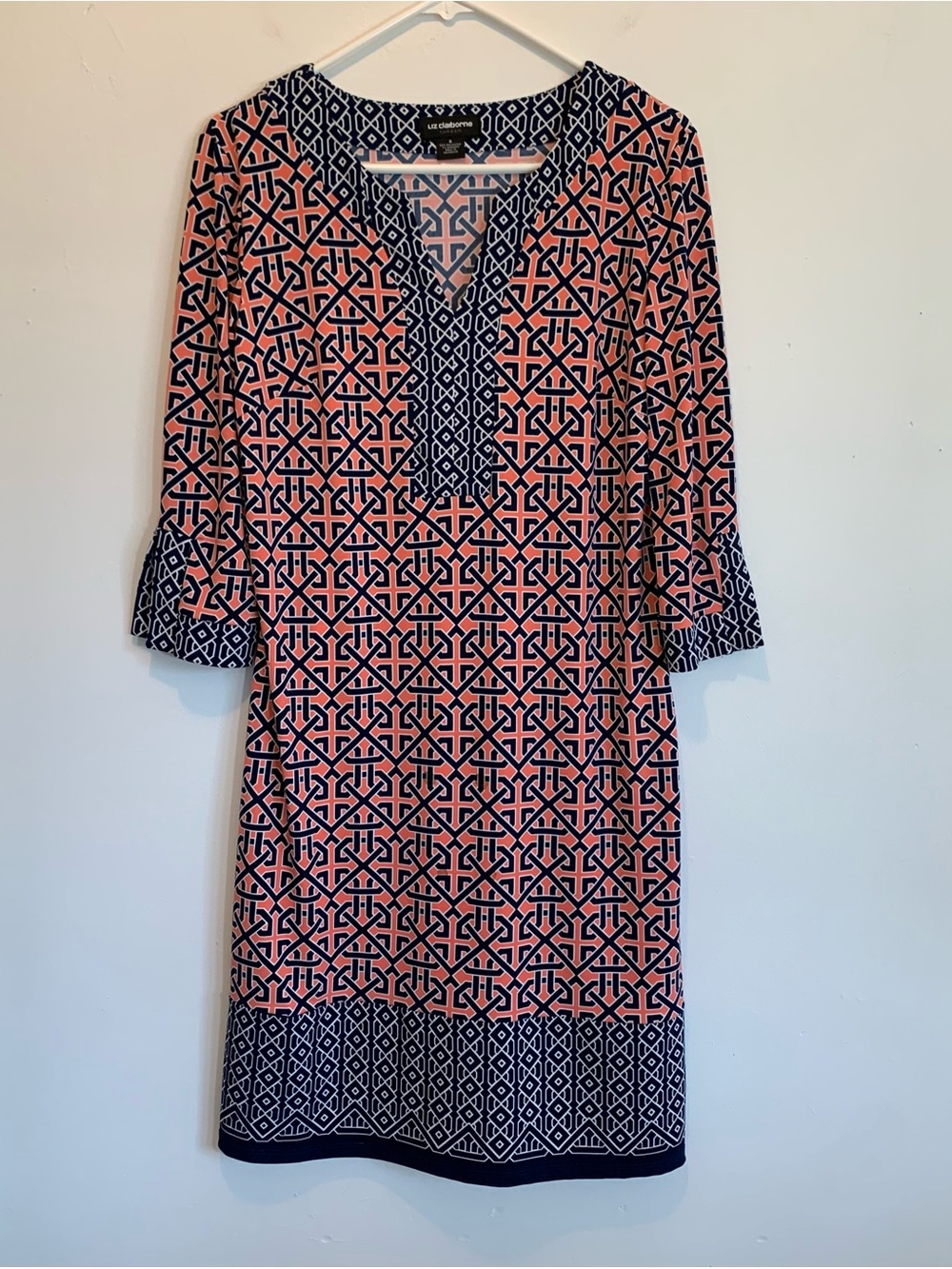 Liz Claiborne Career Geo Dress Small